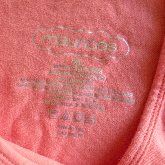 SOLD Maurices Scoopneck Tank - Picture 2 of 3